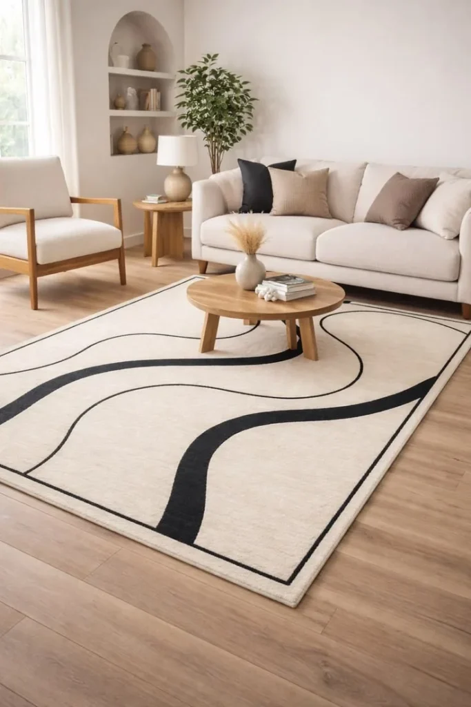 Rugs to Define Zones Affordable Minimalist Studio Apartment Ideas 2026