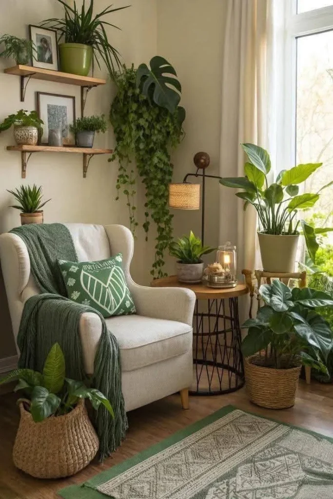 Simple Green Plant Accents