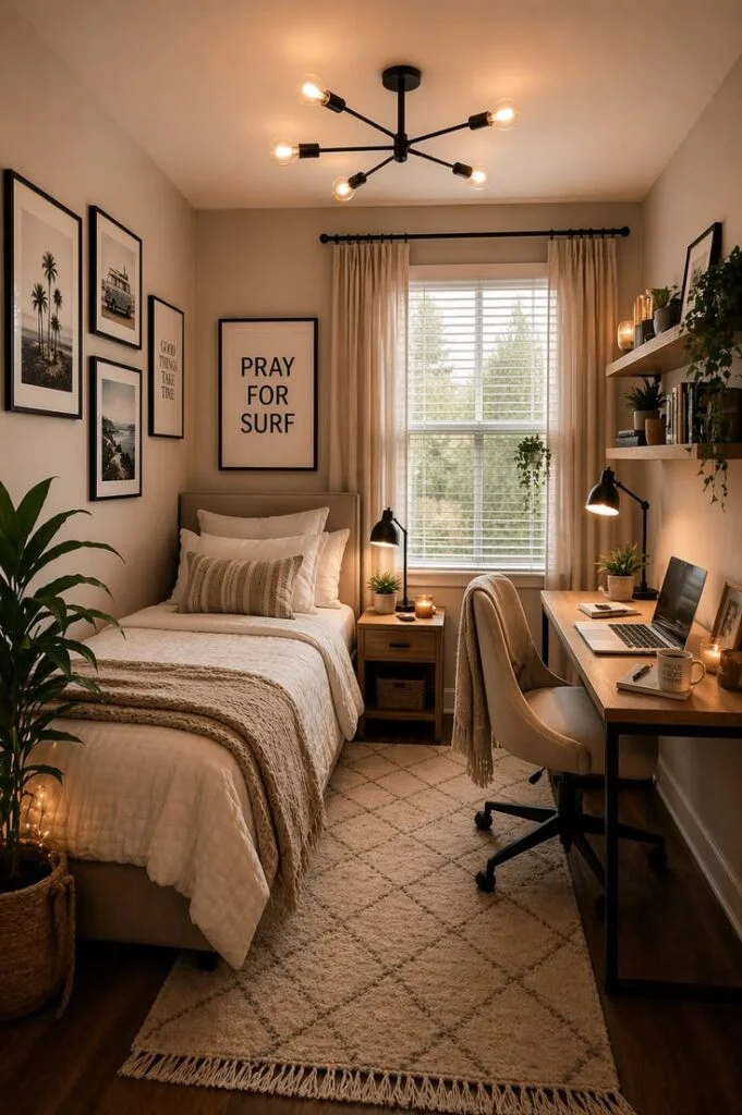 Smart Use of Floating Desks for Work-from-Home Spaces