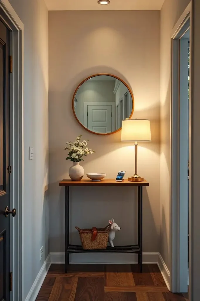 Smart Use of Hidden Zones Behind Doors and Walls