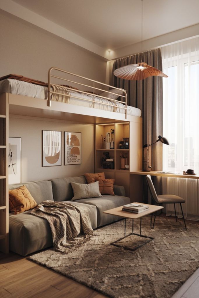 Sofa-Cum-Bed for Dual Functionality