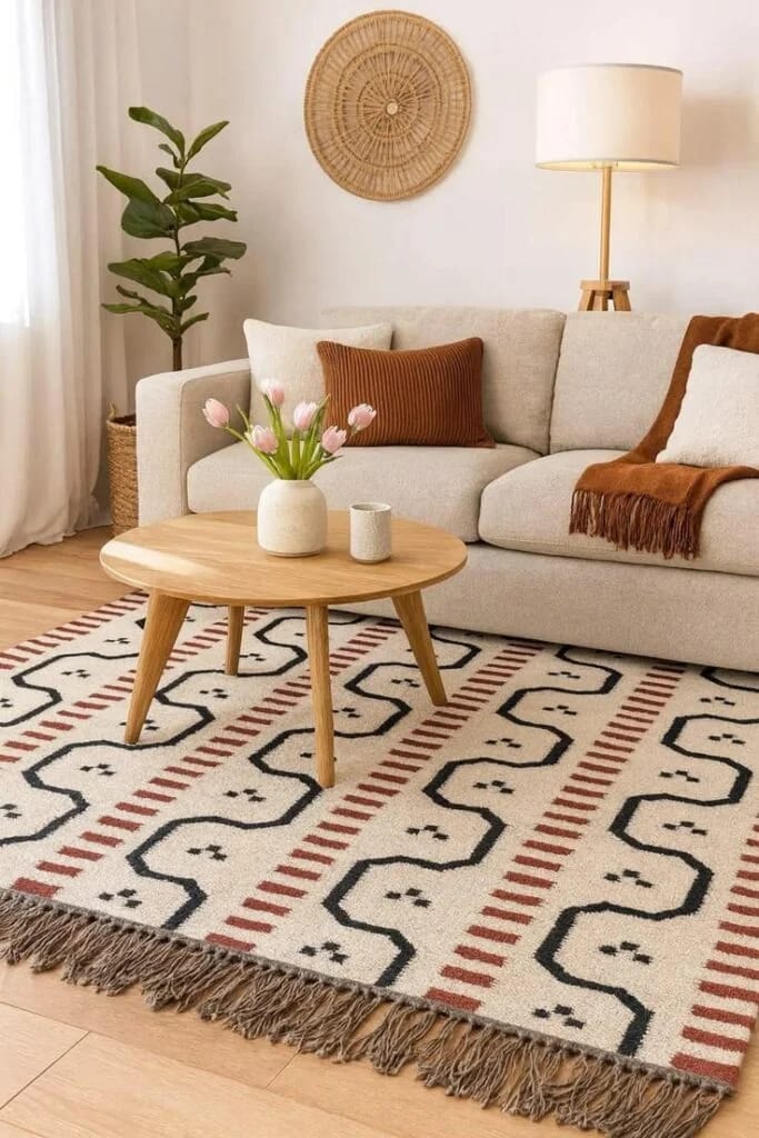 Soft Wool Flat-Weave Rugs