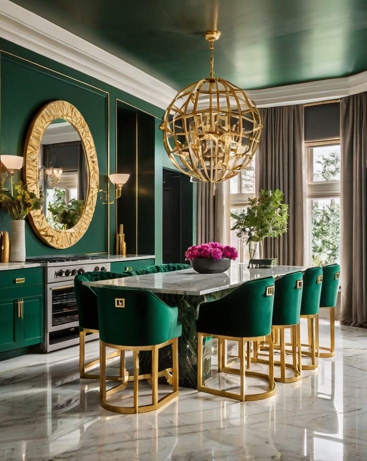 Statement Dining Rooms with Hotel-Level Glamour