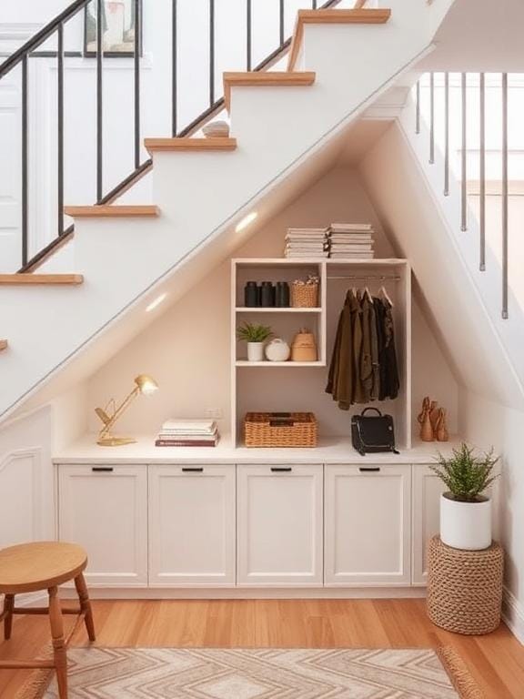 Under-Stair Storage Solutions