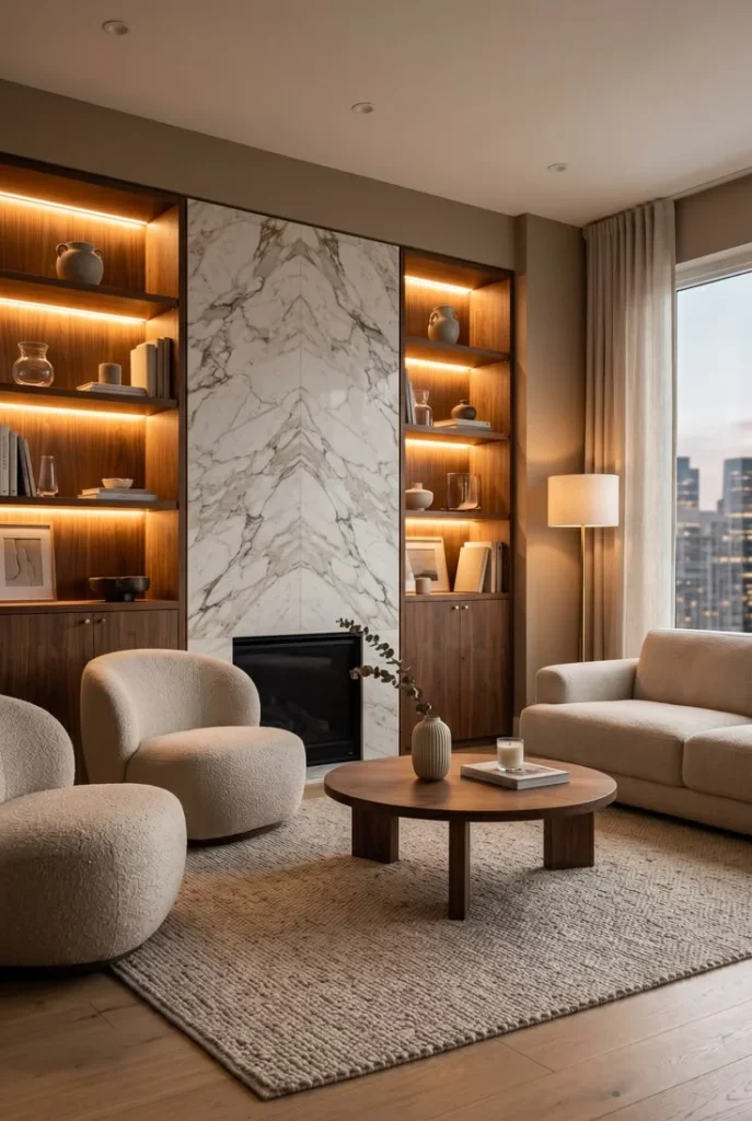 Use Built In Storage for a Seamless Look