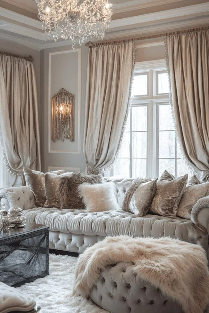Use Floor to Ceiling Curtains for a Designer Finish