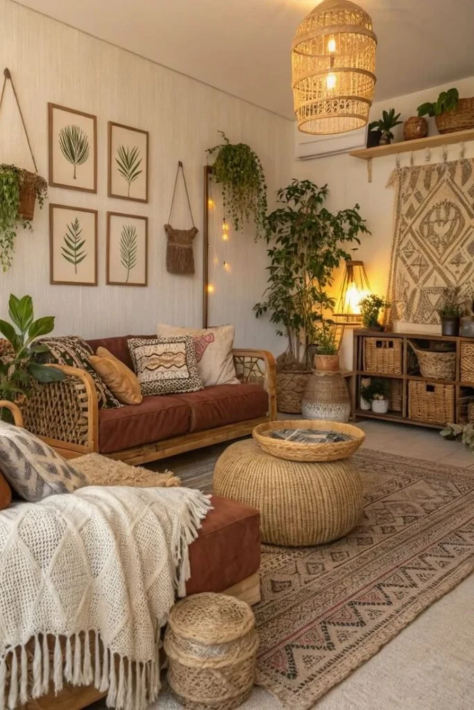 Use Soft Textiles for Cozy Boho Comfort