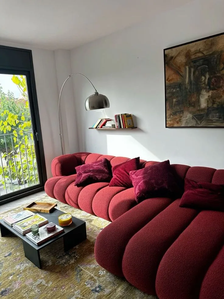 Velvet Luxury Modern Sofa