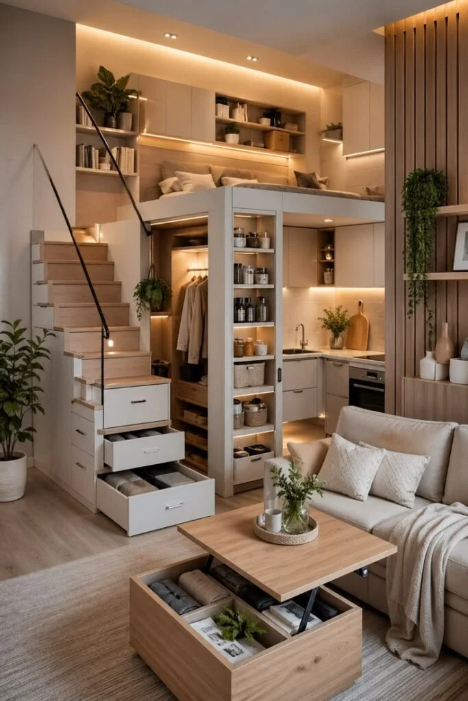 Vertical Storage That Uses Wall Height Smartly