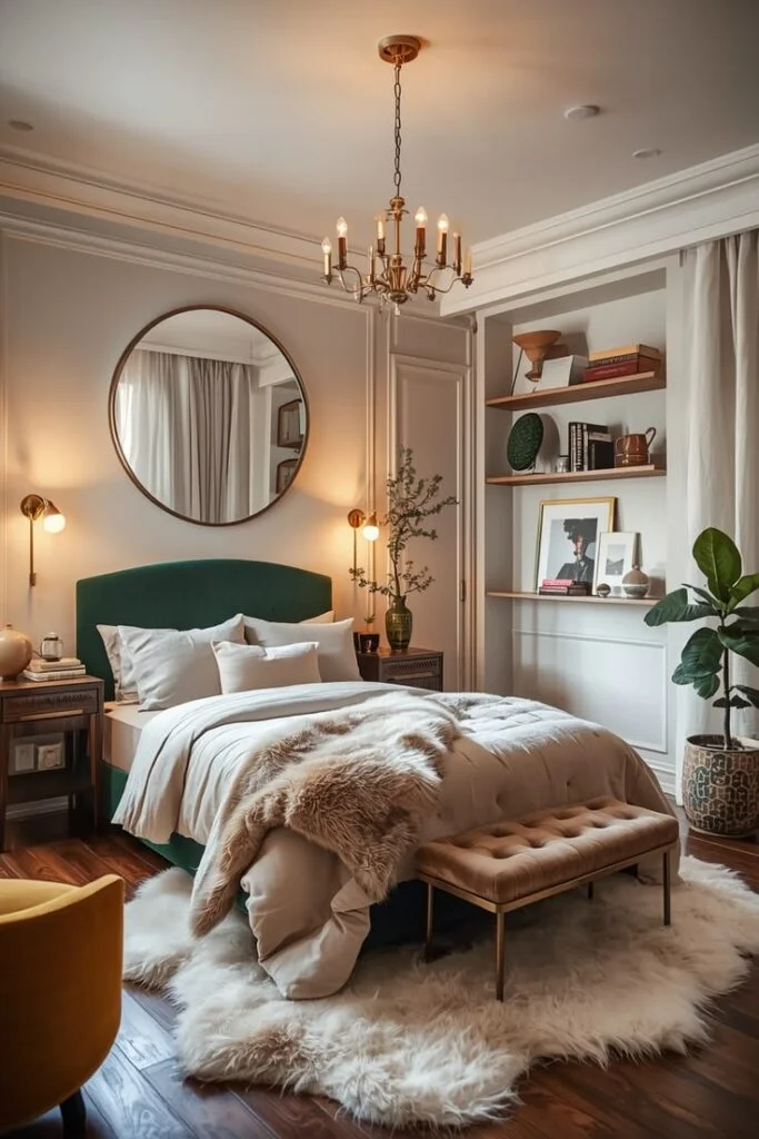 Vintage-Inspired Cozy Bedroom Charm