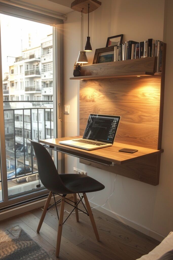 Wall-Mounted Foldable Work Desk
