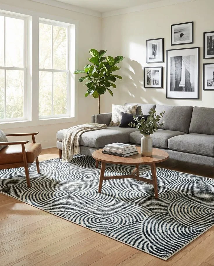 White On White Texture Rugs