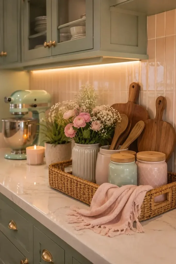 Add Elegant Canisters for Stylish Storage