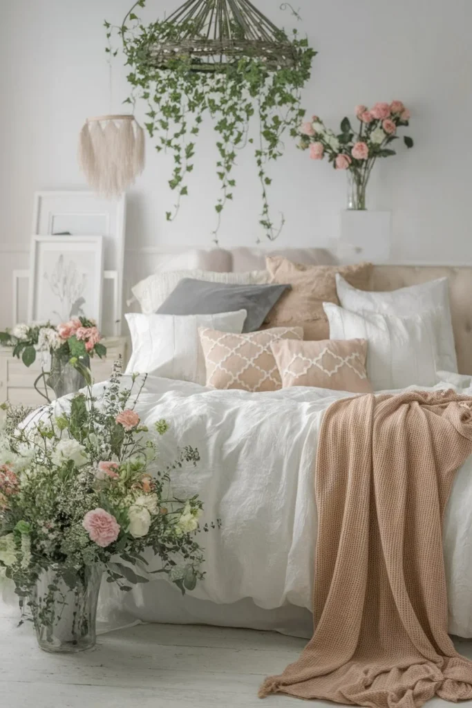 Add Fresh Flowers for Natural Romantic Beauty
