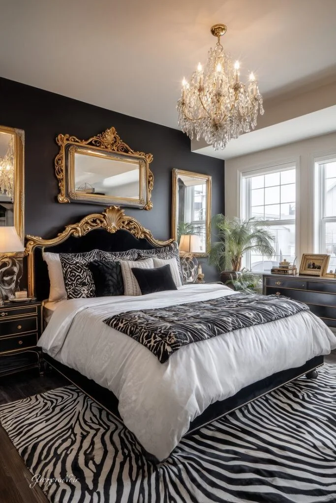 Add Oversized Mirrors for a Bright Expensive Look