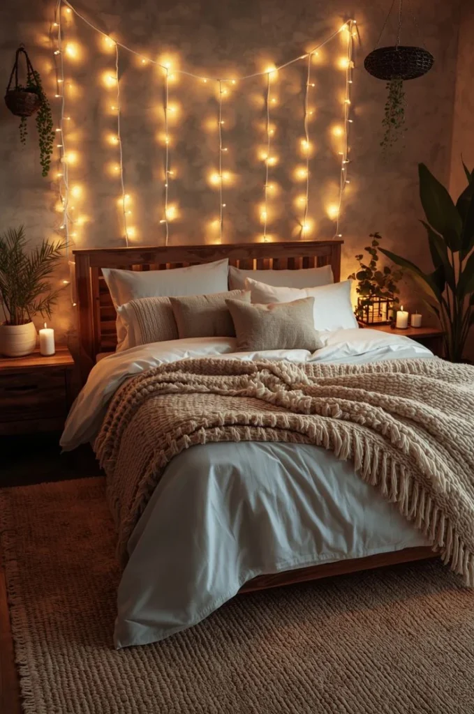Add Warm Ambient Lighting for a Calm Glow