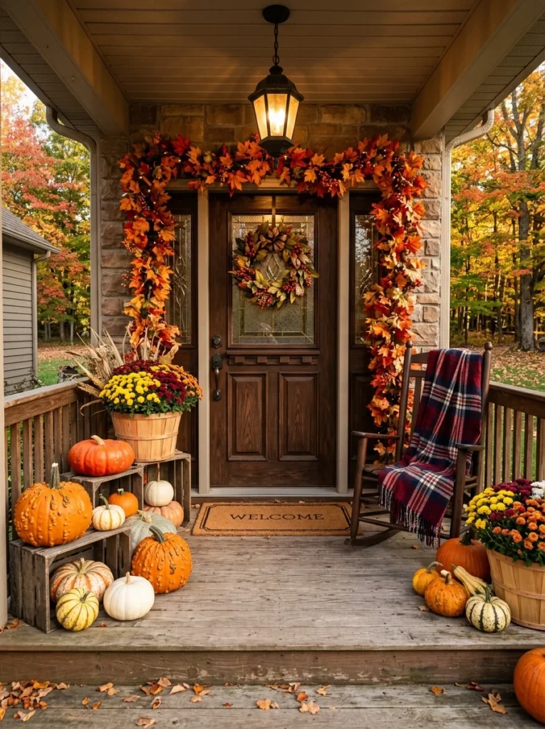 Beautiful Fall Front Porch Decor Ideas