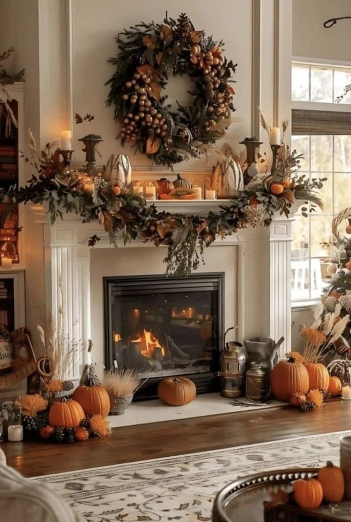 Cozy Candle Collection Mantel Modern Fall Mantel Decor Ideas for a Cozy Home