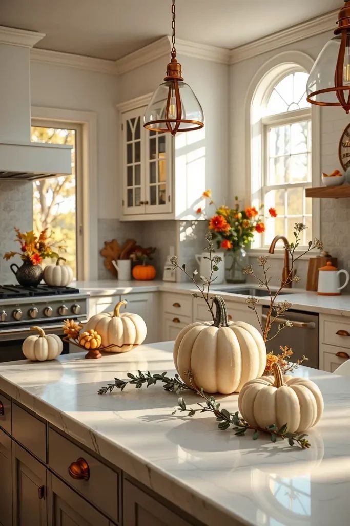 Cozy Kitchen Shelf Styling