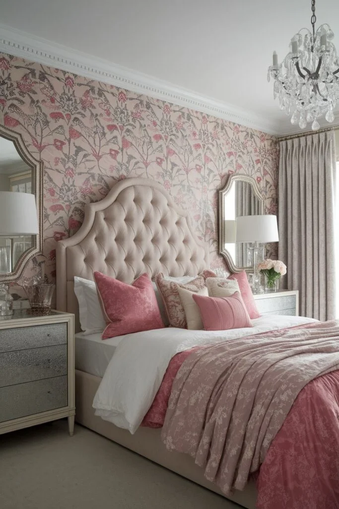 Create a Statement Headboard for Romantic Drama