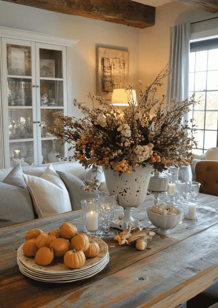 Dough Bowl Seasonal Centerpiece