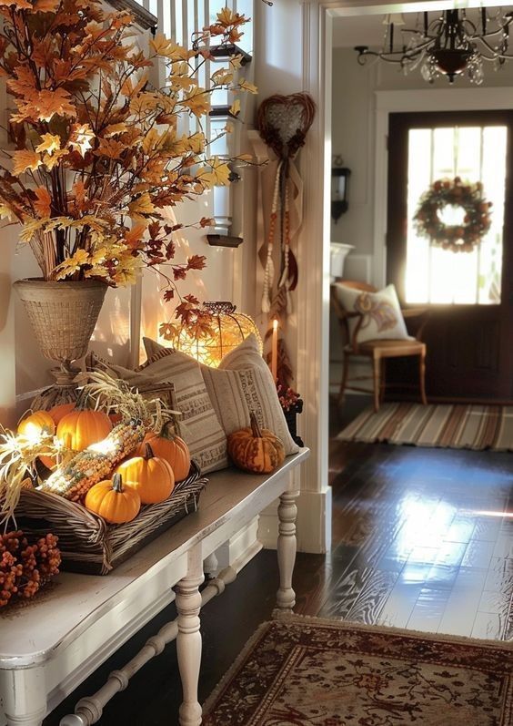 Entry Table Seasonal Display