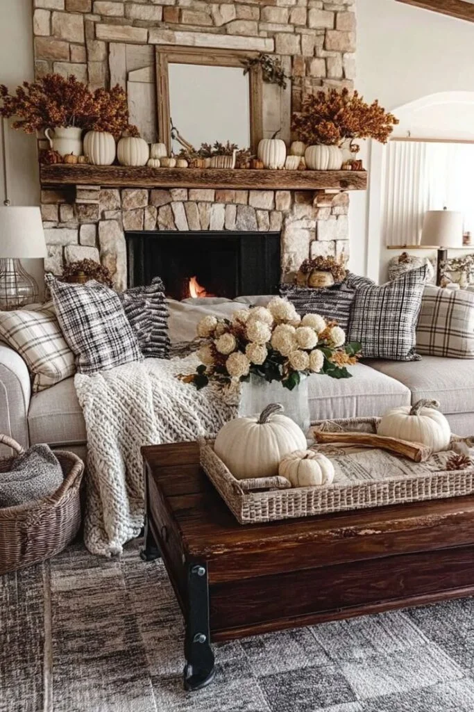 Fireplace Hearth Farmhouse Layers