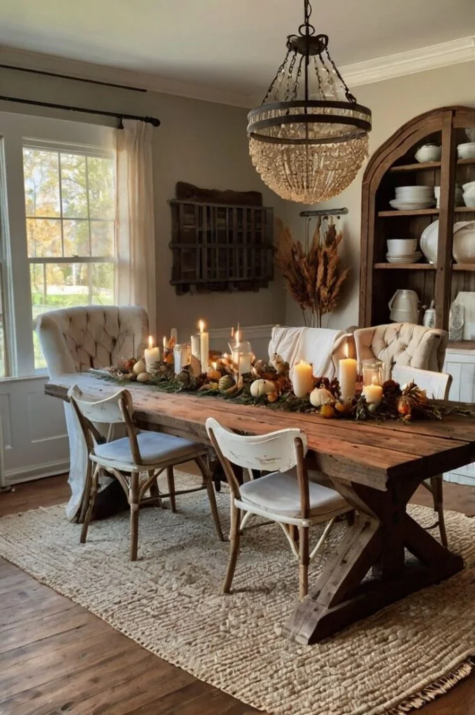 Harvest Inspired Dining Table