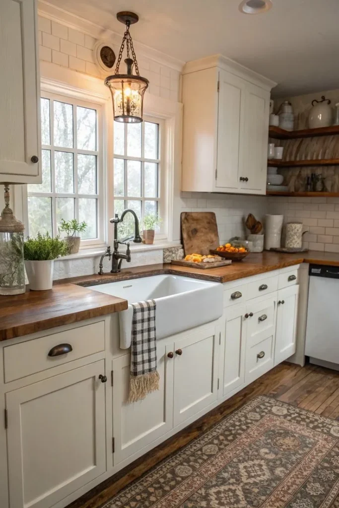 Incorporate Shiplap Walls for Farmhouse Texture