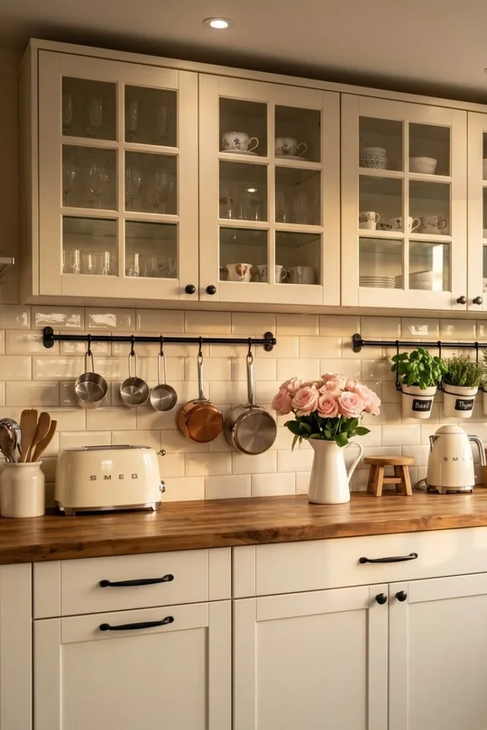 Install Butcher Block Countertops for Warmth