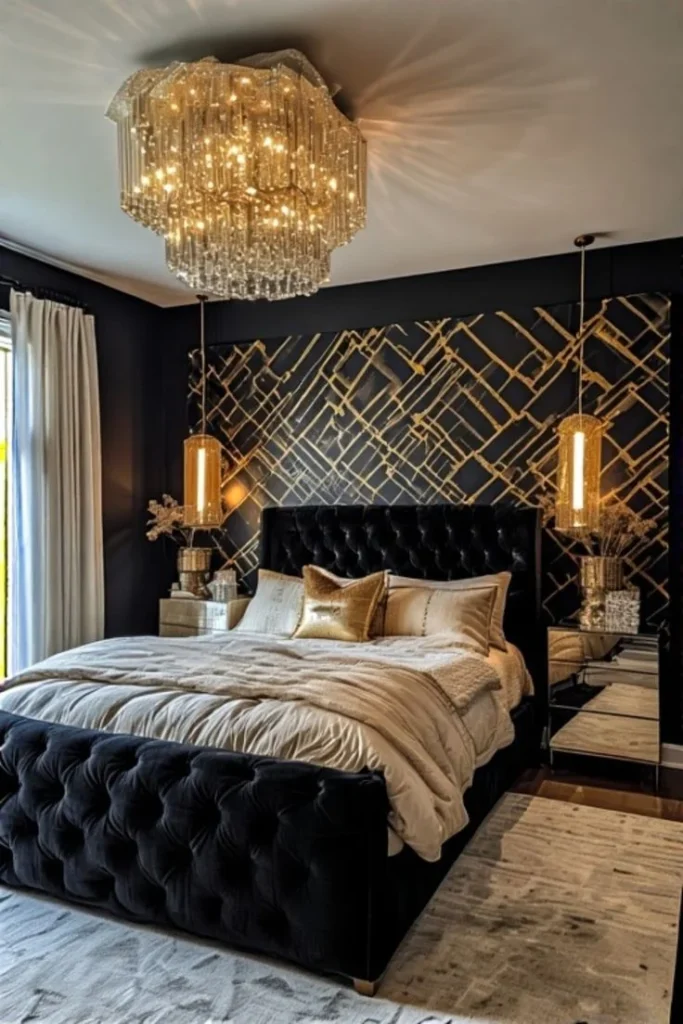 Install a Statement Headboard for Instant Elegance