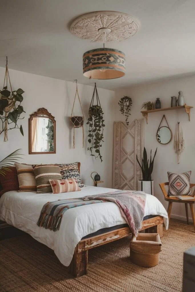 Keep Lighting Warm and Natural for Final Boho Glow