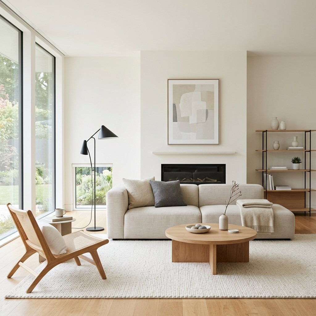 Minimalist Living Room Ideas for a Clean & Elegant Home