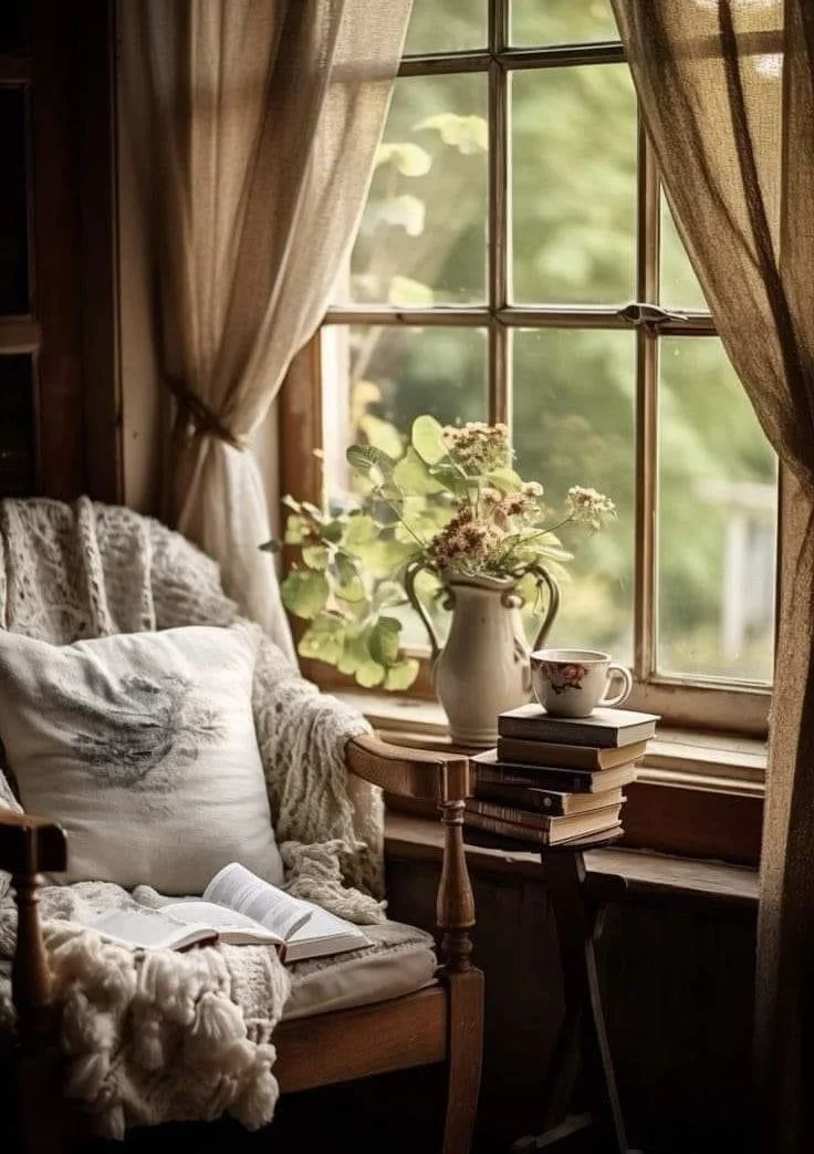 Rustic Window Sill Accents