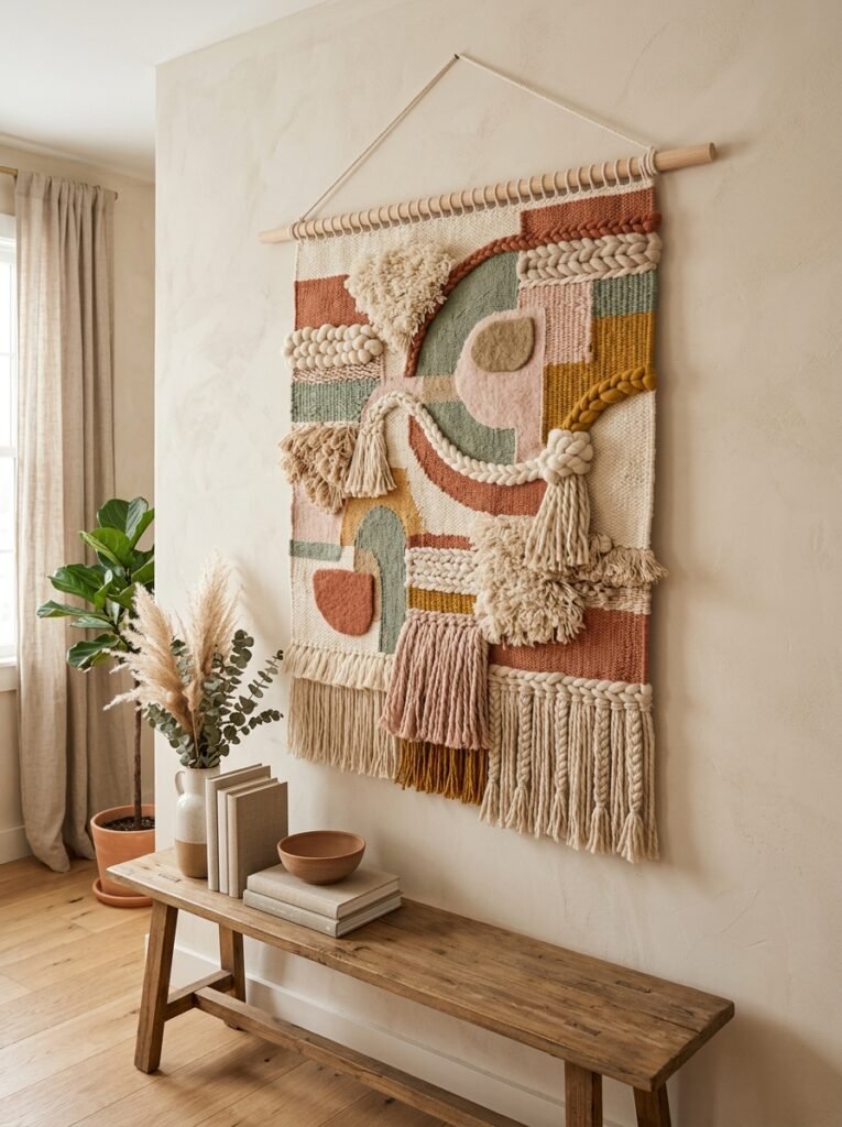 Soft Textured Wall Art