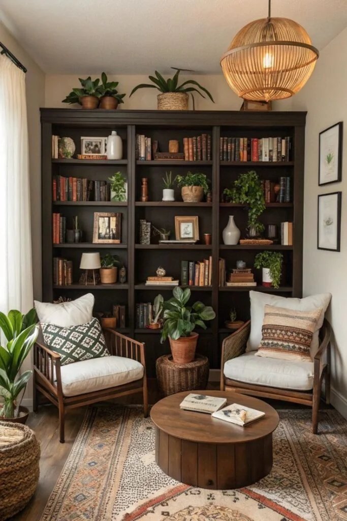 Style Your Bookshelves Like a Boutique, Not a Library