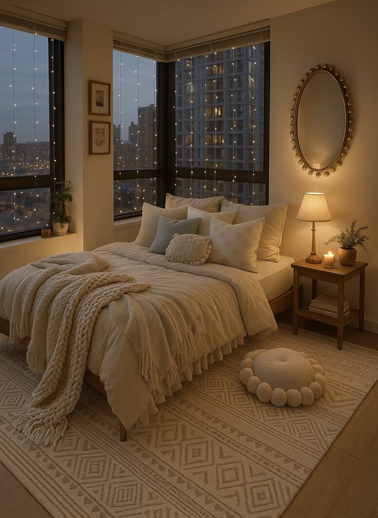 Use Curtains for Soft and Dreamy Atmosphere