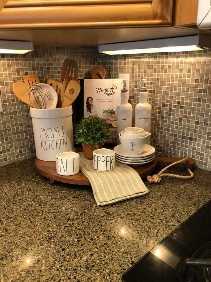 Use Hidden Storage for Clean Countertops