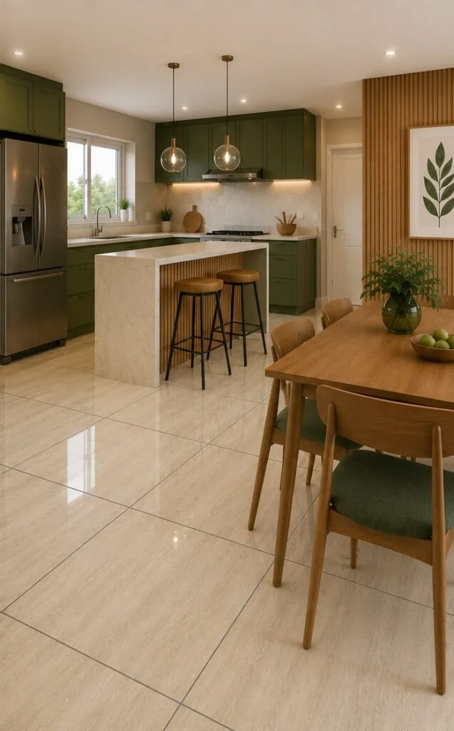 Use Light Flooring for Spacious Effect