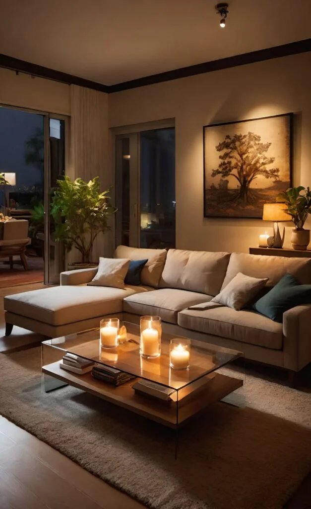Use Real Candles and Candlelight Strategically