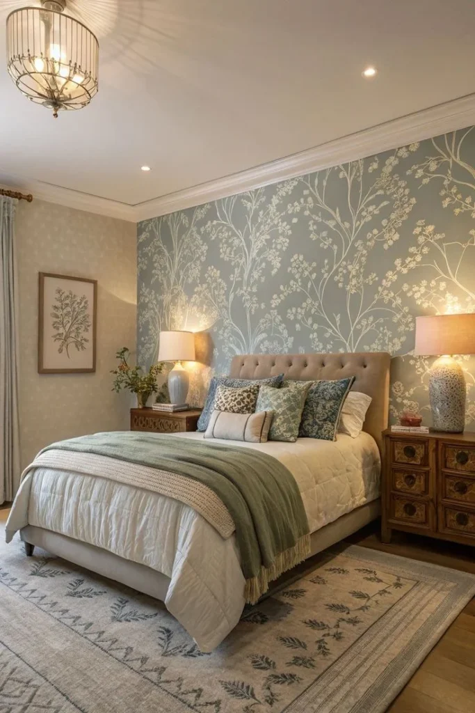 Use Soft Headboard Designs for a Cozy Focal Point