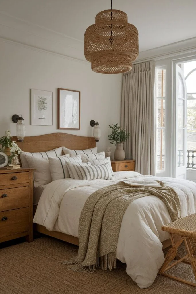 Use Wooden Furniture for Warm Natural Romance