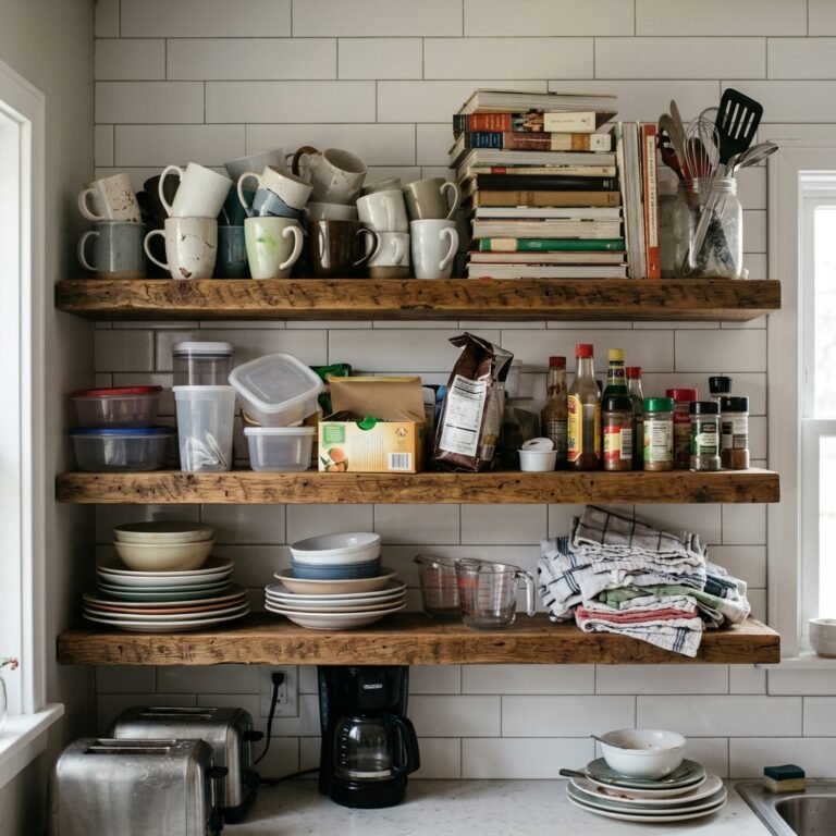 Kitchens Look Messy Instead of Cozy