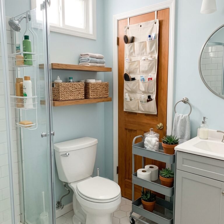 Small Bathroom Storage Ideas That Actually Free Up Counter Space