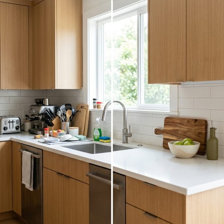 The Counter Rule That Instantly Makes a Kitchen Look Cleaner