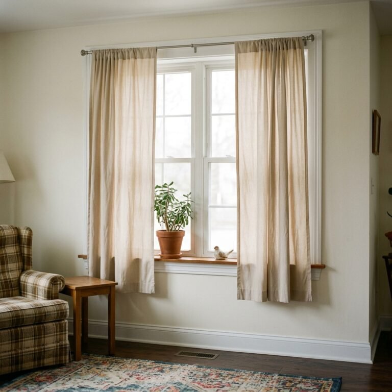 The Curtain Length Mistake That’s Making Your Windows Look Cheap
