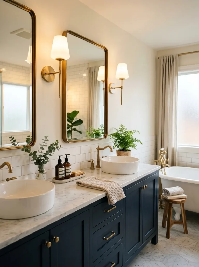 The Bathroom Lighting Mistake That Makes Everyone Look Tired