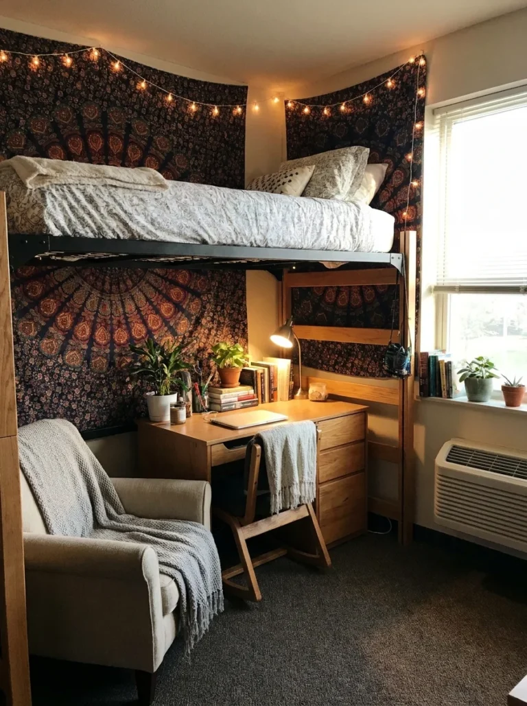 The Wall Decor Mistake That Makes Dorm Rooms Feel Temporary Instead of Home