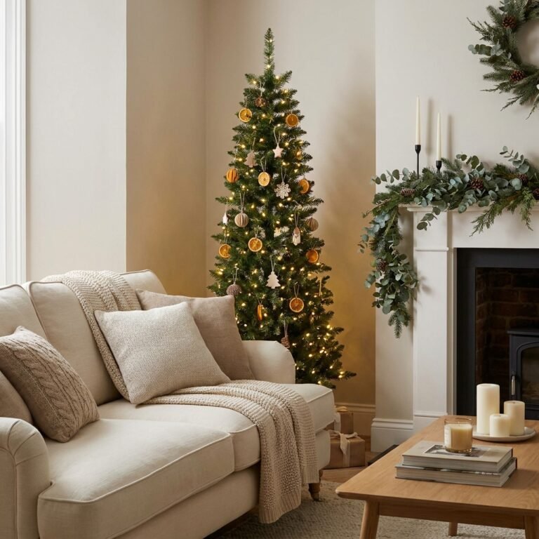 Christmas Living Room Decor Ideas That Feel Cozy Without the Clutter