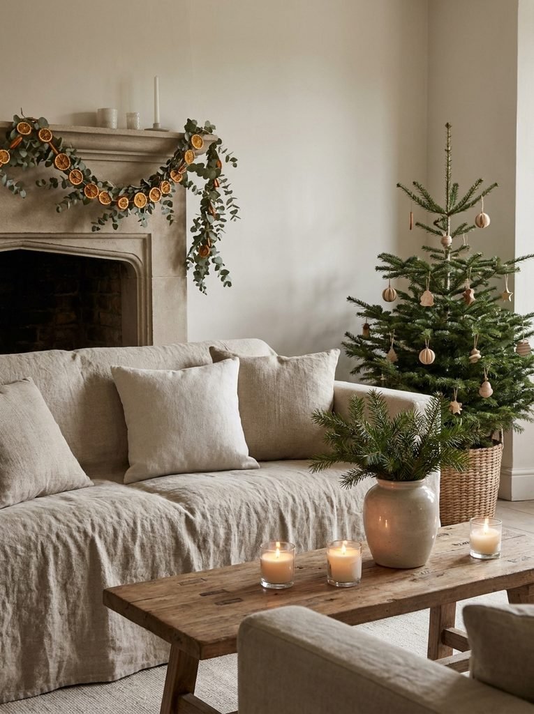 Neutral Christmas Decor Ideas for a Calm, Refined Holiday Home